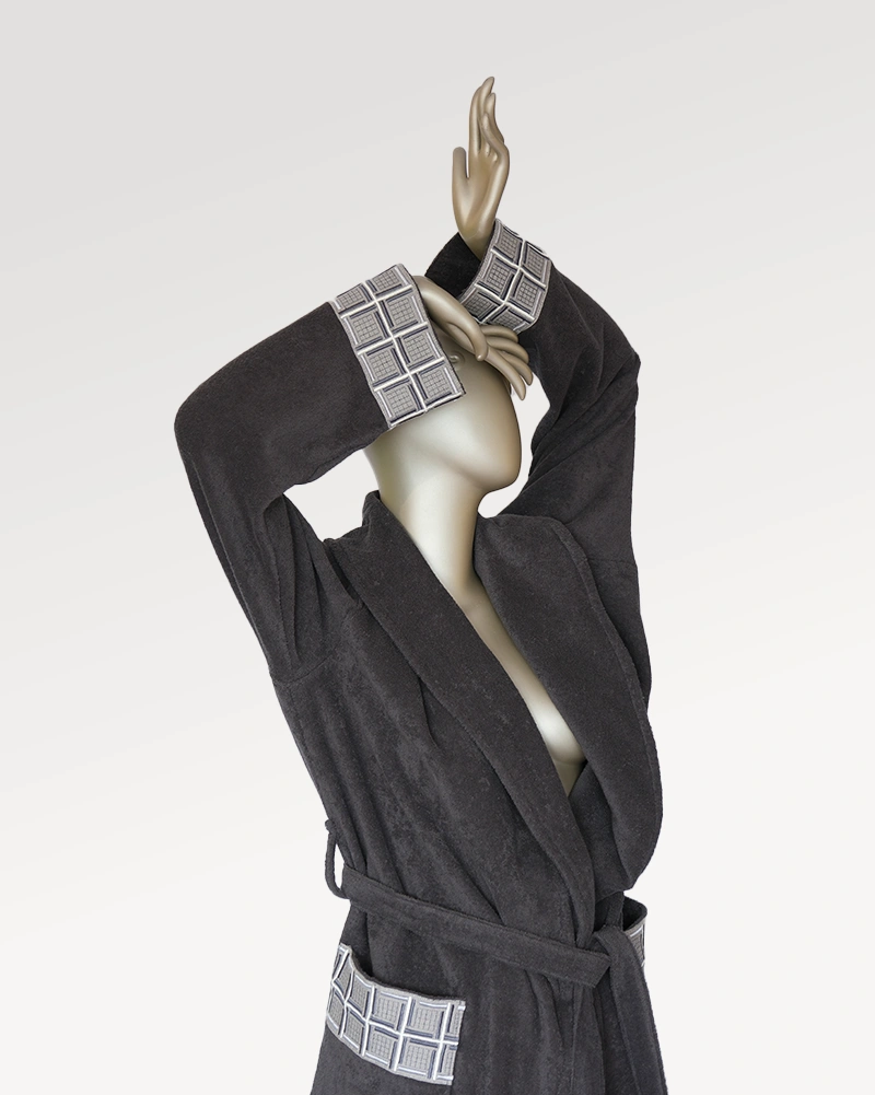 Tilsim Bathrobe - Anthracite