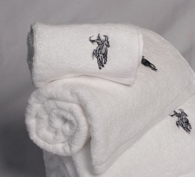 Tomris White Towel Set